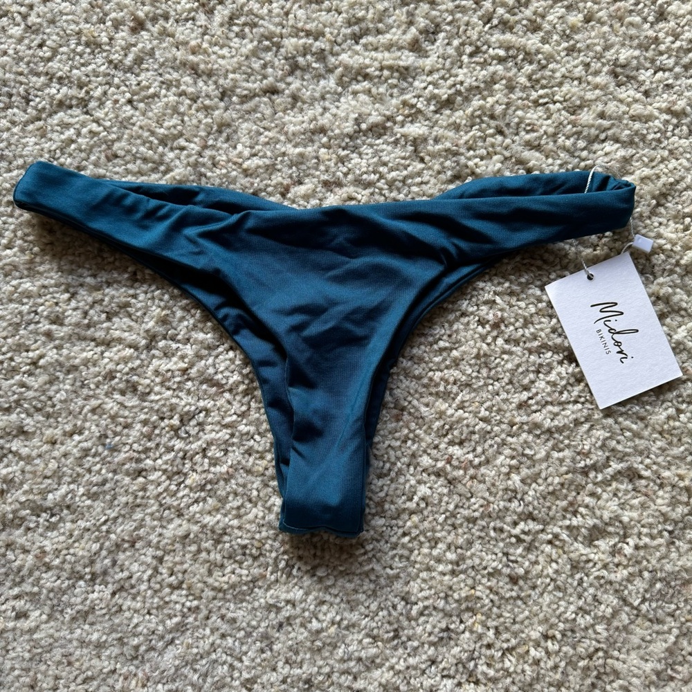 NWT Midori Bikinis Riviera Maile Bikini Bottom